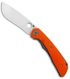 Spyderco Subvert Liner Lock Knife Orange G-10 (4.14" Satin) C239GPOR
