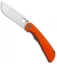 Spyderco Subvert Liner Lock Knife Orange G-10 (4.14" Satin) C239GPOR