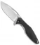 Koenig Arius Style 57 Frame Lock Knife Black DLC Ti (3.5" Hand Satin)