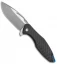 Koenig Arius Knife Patterned Carbon Fiber / Light Ti (Stonewash CTS-204P)