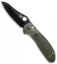 Benchmade Griptilian AXIS Lock Knife OD Green (3.45" Black) 550BKOD-S30V