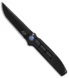 Liong Mah Design  XV Integral Frame Lock Knife Black Ti (3.8" Black PVD)