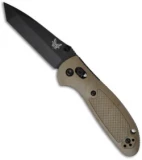 Benchmade Mini Griptilian Tanto AXIS Lock Knife Sand (2.91" Black) 557BKSN