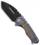 Medford Praetorian Genesis T Tanto Knife Sculpted Purp/Bronze  (3.3" Black) MKT