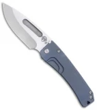 Medford Slim Midi Marauder Frame Lock Knife Blue Ti (3.625" Stonewash) MKT