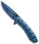 Boker Magnum Raindrop Folder Liner Lock Knife (2.75" Blue) 01RY825
