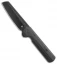 Arcform Slimfoot Frame Lock Knife Black Ti/Carbon Fiber (3.3" Black) TuffKnives