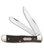 Case Trapper Traditional Knife 4.125" Black Micarta (10254C SS) 23137