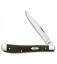 Case Slimline Trapper Traditional Knife 4.125" Black Micarta (101048SS) 23135