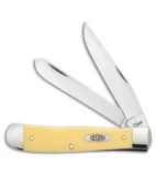 Case Cutlery Trapper Traditional Knife 4.125" Yellow Polymer (3254C SS) 81091