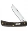 Case Cutlery Sod Buster Jr Traditional Pocket Knife 3.625" Black Jigged Horn