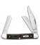 Case Cutlery Jigged Buffalo Horn Stockman Traditional Pocket Knife 3.875" Black