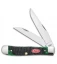 Case Trapper Traditional Knife 4.125" Bermuda Green Jigged Bone (6254W SS) 23055