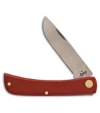 Case Cutlery American Workman Sodbuster Jr. Traditional Knife 3.625" Red 13451