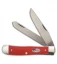 Case Cutlery American Workman Trapper Traditional Pocket Knife 4.125" Red 13450