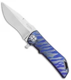 Darrel Ralph Designs DDR Dominator 3.5 V2 Flipper Purple Tiger Ti (Recurve)
