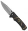 Browning Small Haul Large Liner Lock Knife Black/Orange Polymer (3.375" Gray)