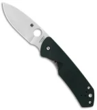 Spyderco Brouwer Frame Lock Knife Forest Green G-10 (2.77" Satin) C232GTIP