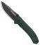 Boker Magnum Green Strike Frame Lock Knife LSCF/G-10 (3.3" Black SW) 01MB637
