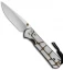 Chris Reeve Large Sebenza 21 Knife Plated  CGG (3.625" Stonewash)
