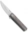 Boker Burnley Kwaiken Compact Flipper Knife Titanium (3.125" Satin) 110664