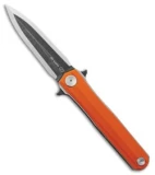 Stedemon HAN Folder Liner Lock Knife Orange G-10 (3.75" Two-Tone) STEC0505