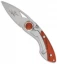 Viper Knives Slim Gentleman's Folding Knife w/ Cocobolo Wood (2" Matte) V5350CBB