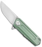 Stedemon Vouking T03GRN Frame Lock Knife Green Titanium (1.8" Satin)