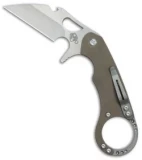 Medford Burung Frame Lock Knife w/ Bottle Opener Dark Bronze Ti (3.2" SW) MKT