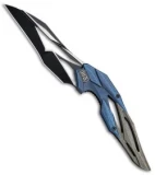 WE Knife Co. Isham Eschaton Knife Blue/Bronze Titanium (3.85" Black) 719A