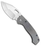 Trouble Blades Custom Mofo L Knife Frag Ti #022 (4.125" SpecWear W.D. Grind)