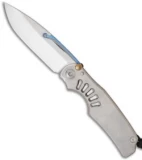 Chris Reeve Ti-Lock Knife Folding S35VN Blade Titanium Handle (3.25" Plain)