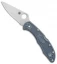 Spyderco Delica 4 Sprint Run Knife Blue/Gray FRN (V-Toku2/SUS310) C11FPBLE