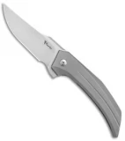 Reate Tashi Bharucha Starboy Frame Lock Knife Titanium (3.25" Stonewash)