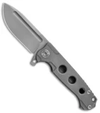 Andre de Villiers Mini Pathfinder Knife 3D Ti (3.2" Bead Blast) AdV