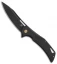 Olamic Cutlery Swish Frame Lock Knife Black PVD Ti (3.75" Black PVD)