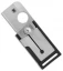 Spyderco Squarehead Lightweight Liner Lock Knife Black FRN (1.3" Satin) C193PBK