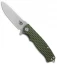 Bestech Knives Grampus Liner Lock Knife Green G-10 (3.5" Satin)
