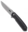 CRKT Maven Liner Lock Flipper Knife Black G-10 (3.68" Bead Blast) 6920