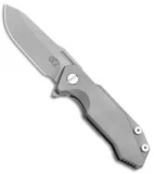 Hinderer Knives Half Track Knife Titanium (2.75" Working Finish)