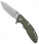 Hinderer Knives XM-18 3.0 Harpoon Tanto Knife OD Green G-10 (Stonewash)
