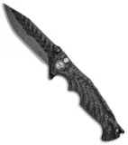Brian Tighe Custom Tighe Breaker Integral Knife Carbon Fiber/Zirc (San Mai CF)