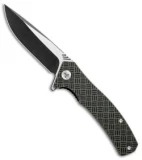 WE Knife Co. Blitz Liner Lock Knife Green G-10 (3.4" Black SW) 711B