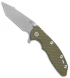 Hinderer Knives XM-18 3.0 Harpoon Tanto Knife OD Green G-10 (Working Finish)
