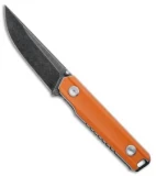 Stedemon ZKC-BP02 Liner Lock Knife Orange (3.5" Black SW) BP02ORGS