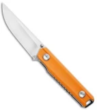 Stedemon ZKC-BP02 Liner Lock Knife Orange (3.5" Satin) BP02ORG