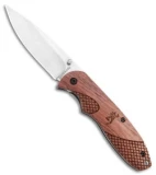 Browning Rosewood Liner Lock Manual Folding Knife (3" Satin) BR0176