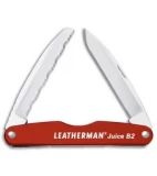 Leatherman Juice B2 Pocket Knife 3.25" Cinnabar Orange Al 832366