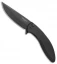 Pro-Tech Cambria Plunge Lock Flipper Knife Black Al (3.5" Black) CF03