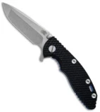 Hinderer Knives XM-18 3.0 Spanto Knife Black G-10/Blue Ti (Stonewash)